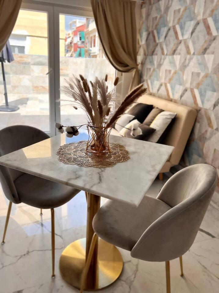 Urban Estudio Elegante Con Terraza Alicante Exterior foto